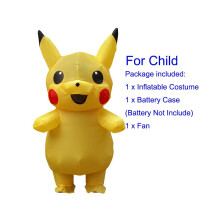 (For Child Height 120-140cm) Inflatable Costume Set Cosplay Party Halloween Costume Festival Costume Unisex Costume for Kids Adults