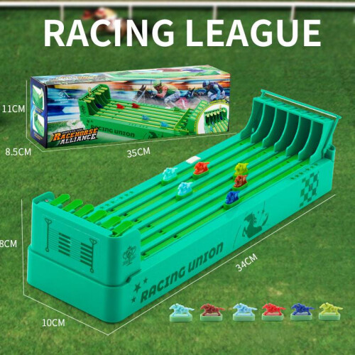 (Horse Racing) Racing Horse Footballs Children Games Board Development Puzzles Sports Toys