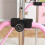 Homcom HOMCOM Adjustable Height Foldable Kids Gymnastics Bar, Pink 5