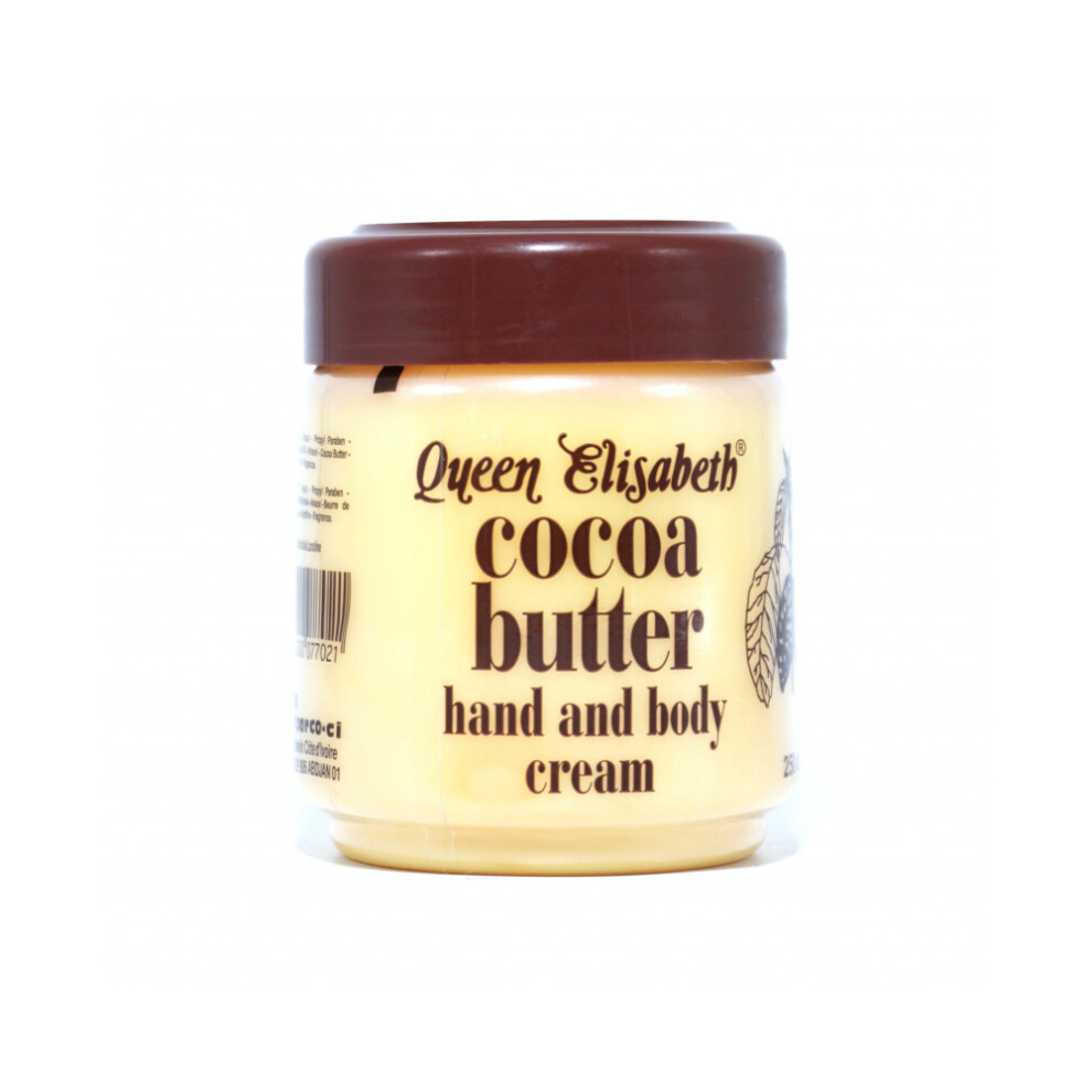 Queen Elisabeth Cocoa Butter Hand and Body Cream 250ml