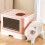 Living And Home Enclosed Folding Plastic Cat Litter Box with Scoop 3
