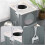 Living And Home Full Enclosed Foldable Cat Litter Box 4