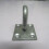 (Galvanised, Pack of 4) Horse Tie Hook on Plates (Rope Chain Tether) 7