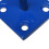 (Blue, Pack of 10) Horse Tie Hook on Plates (Rope Chain Tether) 7