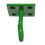 (Green, Pack of 4) Horse Tie Hook on Plates (Rope Chain Tether) 10