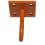 (Orange, Pack of 10) Horse Tie Hook on Plates (Rope Chain Tether) 9