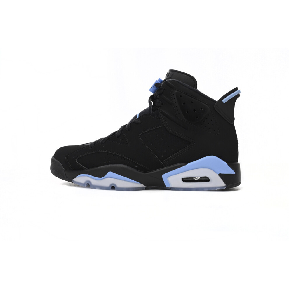 Blue and black jordan 6s best sale