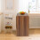 Costway 3-in-1 Multifunctional Drop Leaf Table Space-Saving Expandable Desk 6