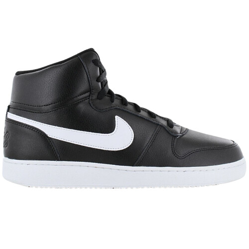 Nike (UK 8) Nike Ebernon Mid Black Trainers