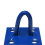 (Blue, Pack of 4) Horse Tie Staple on Plates (Rope Chain Tether) 7