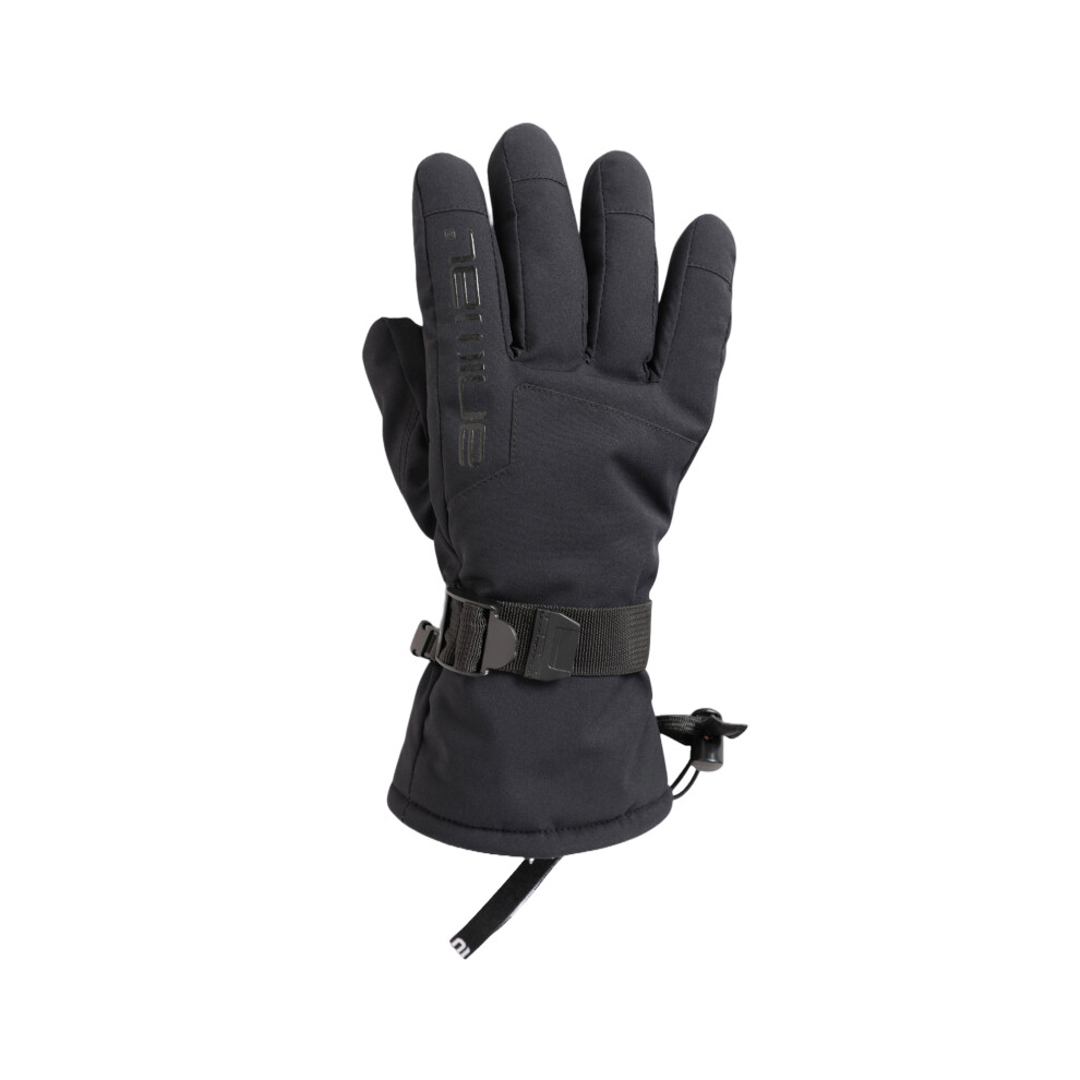 (M, Black) Animal Womens/Ladies Flow Ski Gloves