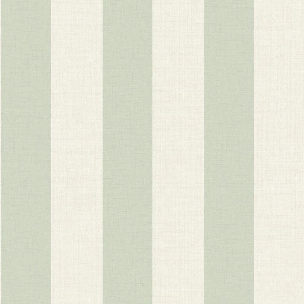Grandeco Maison Sage Green Striped Wallpaper Textured Stylish Paste The Wall