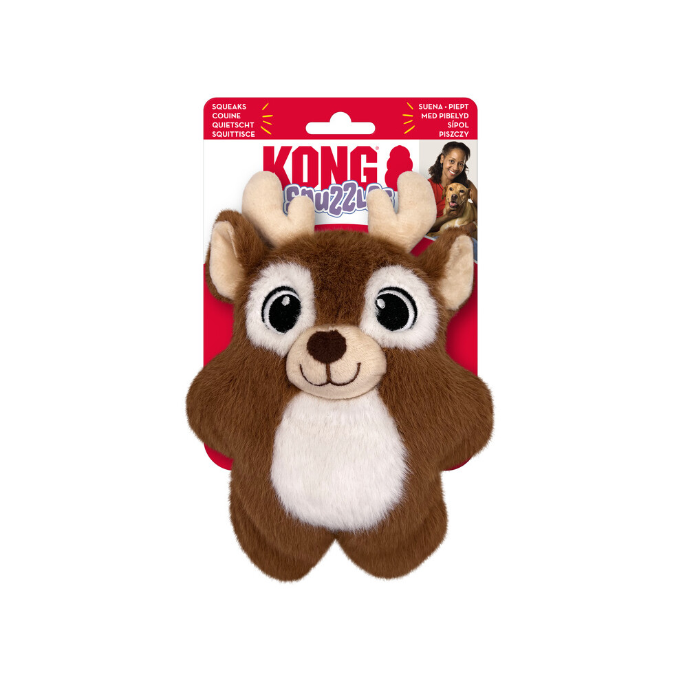 KONG Holiday Snuzzles Reindeer Small