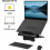 Fellowes Fellowes Laptop Stand for Desk  Breyta Adjustable 100% Recyclable 3