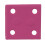(Pink, Pack of 4) Horse Tie Staple on Plates (Rope Chain Tether) 5