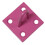 (Pink, Pack of 4) Horse Tie Staple on Plates (Rope Chain Tether) 13