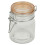 URBN Living 6 Pcs 145ml Airtight Glass Storage Jars Coloured Clip Lids 5