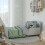 URBN Living (Grey) Classic Wooden Kids Bed Safety Side Guard Rail 5