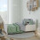 URBN Living (White) Classic Wooden Kids Bed Safety Side Guard Rail 6