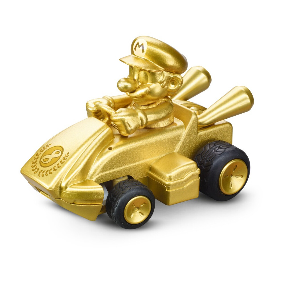 Carrera - Mini Racer - 2,4GHz Mario Kart(TM) Mini RC, Mario - Gold (Paperbox)