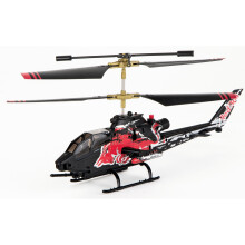 Elicottero RC per principianti pronto al volo - CARRERA - TAH-1F - Rosso - Bianco - Plastica