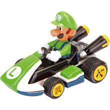 Mario Kart Miniaturauto mit Rückziehmotor, 3er-Pack, Maßstab 1:43, CARRERA Pull & Speed, Ab 4 Jahren
