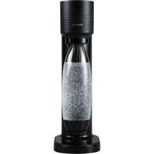 Máquina de soda e água com gás SODASTREAM - GAIA Preta - 1 garrafa compatível com máquina de lavar louça - 1 recarga de gás 60L