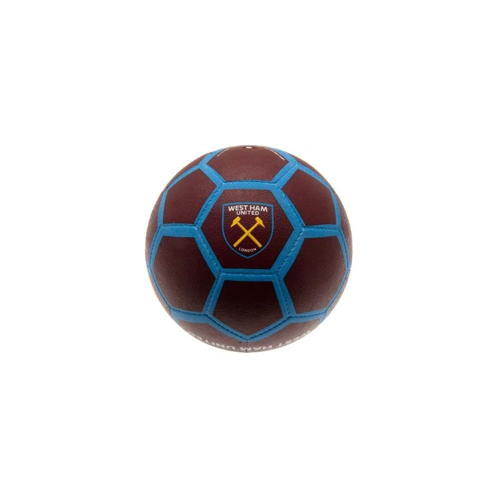 West Ham United Fc Official West Ham United F.c. All Surface Rubber Football