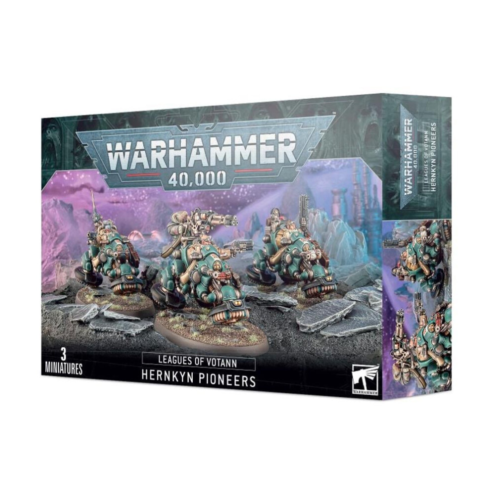 Warhammer Games Workshop 40K Leagues Of Votann: Hernkyn Pioneers 69-11 - Tabletop Miniatures Wargame
