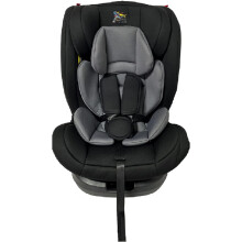 ISOFIX Baby Car Booster Seat 360 Rotation Group 0123 From 0-36Kg ECE Approved in Black For up to 2 Years