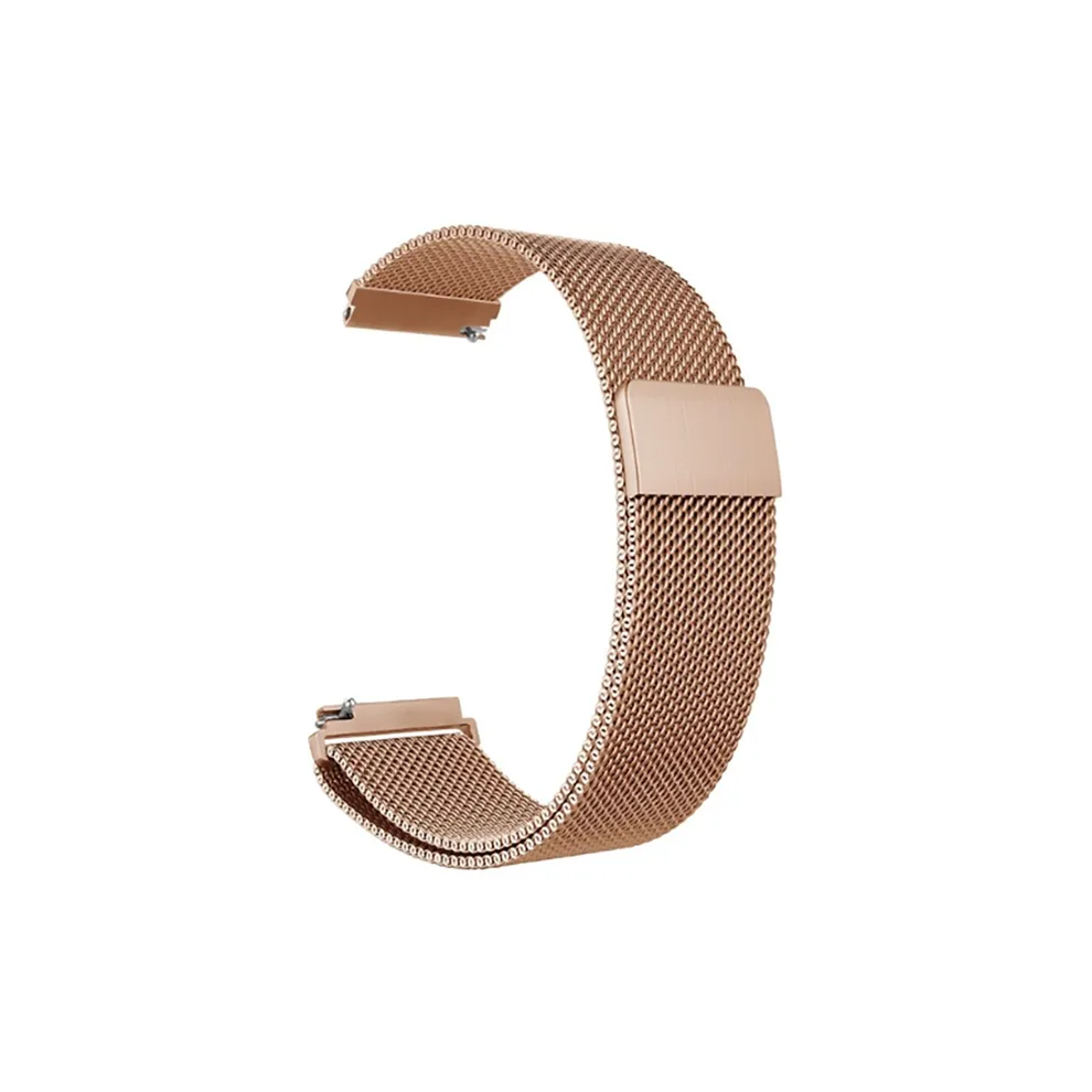 (Rose 22Mm) 22Mm 20Mm Milanese Loop Strap For Samsung Galaxy Watch Gold 1330240228995