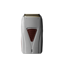 Rasoir électrique en alliage de lithium-titane, avec ou sans fil, pour un rasage en douceur, avec chargeur, gris
