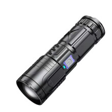 Rechargeable Flashlight, Flashlights High Lumens, Rechargeable Flashlights for Outdoors(Black)
