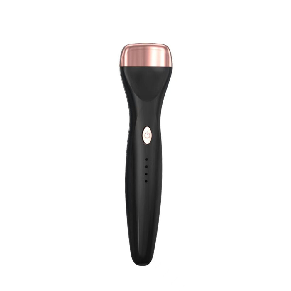 Chronus Black Eyelash Curler Eyelash Makeup Tool Electric Eyelash Curler Beauty Eyelashes Mini Eyelashes(Black)