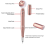 Wireless Makeup Machine Wireless Eyebrow Tattoo Machine - Micro Needle Device with Portable Power Supply(BLACK) 3