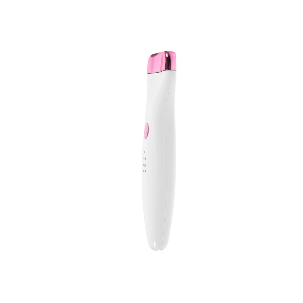 Chronus White Eyelash Curler Eyelash Makeup Tool Electric Eyelash Curler Beauty Eyelashes Mini Eyelashes(White)