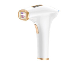 Dispositivo de Remoção de Pêlos a Laser Ipl Função 3 em 1 e Uso de Corpo Inteiro Unissex 9 Níveis e Máximo de 17 6J Branco