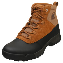 (8) SOREL Buxton Lite Waterproof Mens Casual Boots in Elk Black