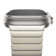 (Starlight, 38mm 40mm 41mm) Stainless Steel Strap For Apple Watch Iwatch