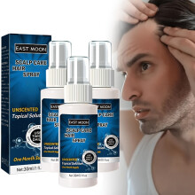 (3) 30ml Men's Hair Spray With Natural Ginger And Ginseng Extracts To, Nourish And Strengthen Hair
