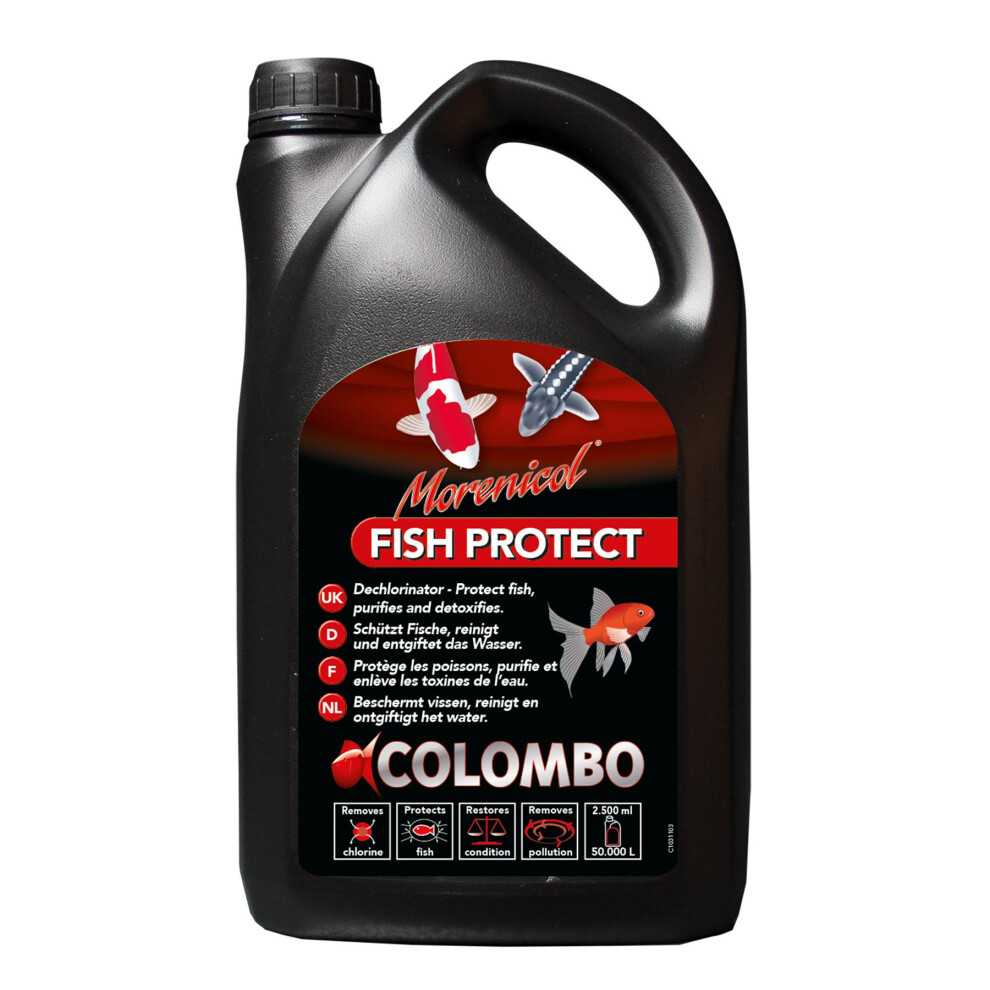 Colombo 2.5L Morenicol Fish Protect Treatment Koi Pond Dechlorinator Garden Detoxifier Purifier Clear Pollution Chlorine Remover Protection