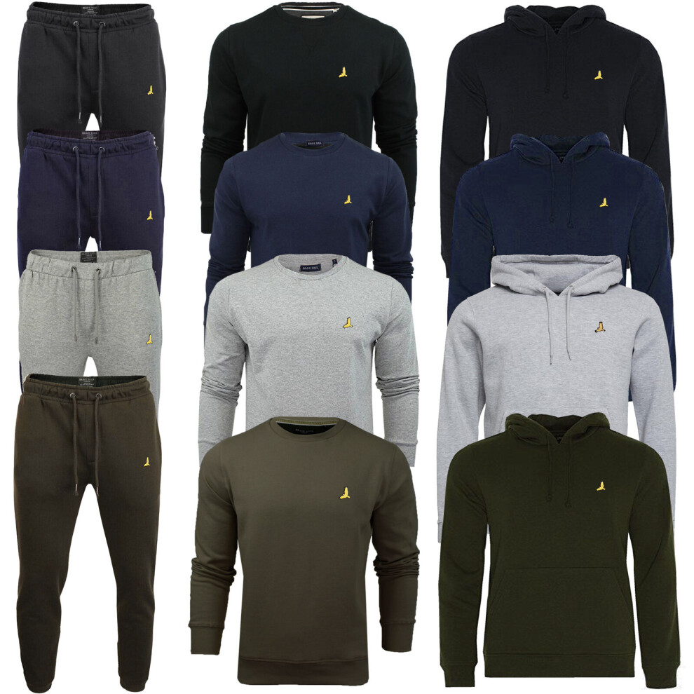 (Grey - Lancelot, S) Mens Brave Soul Co-Ord Mix & Match Jumpers Joggers