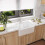 Balterley 595mm - Single Bowl Butler Kitchen Sink - with Tap Ledge 4