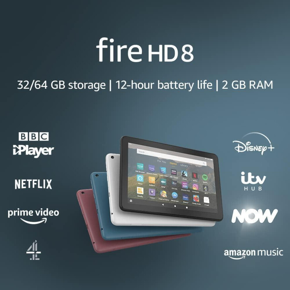 Amazon Fire HD8 8th generation sale black