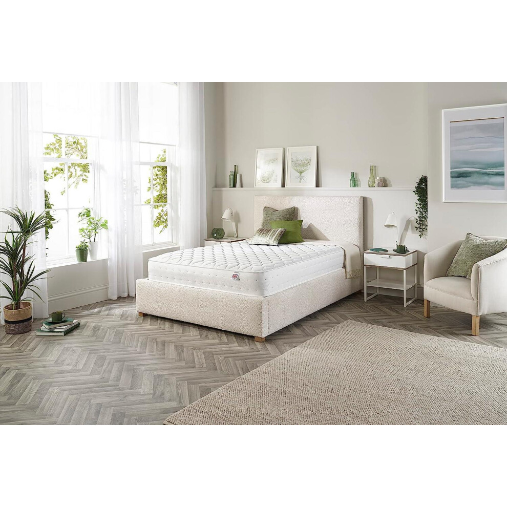 Aspire Beds Diamond Hybrid + Sprung & Eco Foam Mattress, Single (3ft x 6ft3)-image-OPC-PFBP5Z8-NEW
