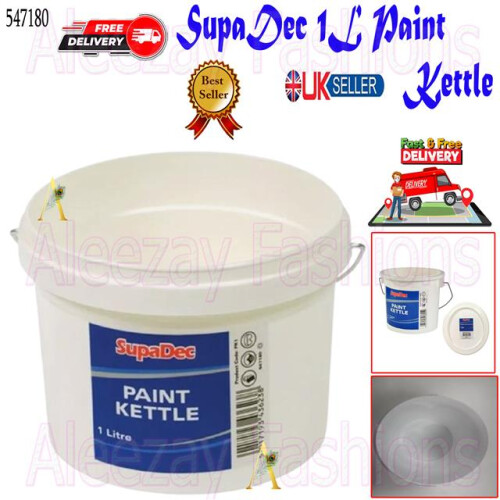 Decorating Plastic Paint Kettle Mixing Pot With Handle Storage 1L