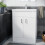 NES Home Nanuya 600mm Freestanding Bathroom White Basin Sink Vanity Unit 3