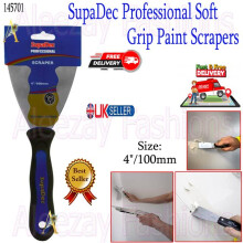 DIY Docorrating Professional Soft Comfort Grip Paint Scrapers 4"/100mm