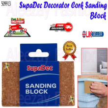 Decorator Cork Sanding Block abrasives glass Wood Metal Plastic