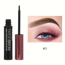 Waterproof Dye Eyebrow Gel Semi-Permanent Long Lasting Black Brown